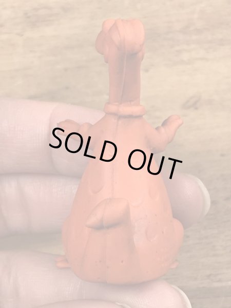 70年代頃のフリントストーンのディノのビンテージのラバーフィギュア