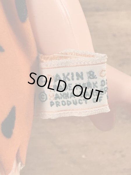 70年代頃のフリントストーンのフレッドのビンテージのフィギュア