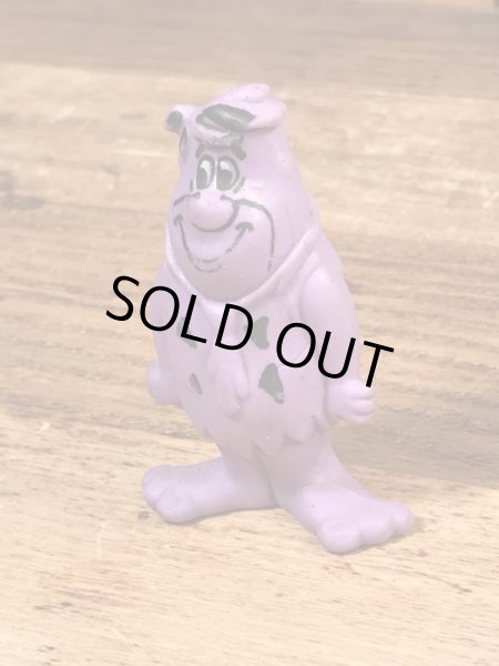 80年代頃のフリントストーンのフレッドのヴィンテージのラバーフィギュア