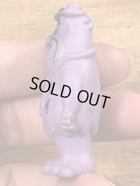 80年代頃のフリントストーンのフレッドのヴィンテージのラバーフィギュア