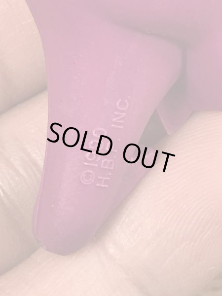 90年代頃のフリントストーンの恐竜のビンテージのPVCフィギュア