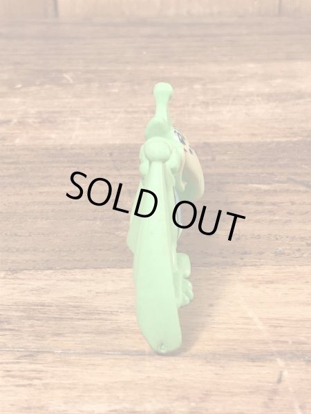 90年代頃のフリントストーンの恐竜のビンテージのPVCフィギュア