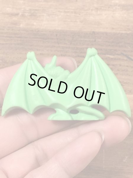 90年代頃のフリントストーンの恐竜のビンテージのPVCフィギュア