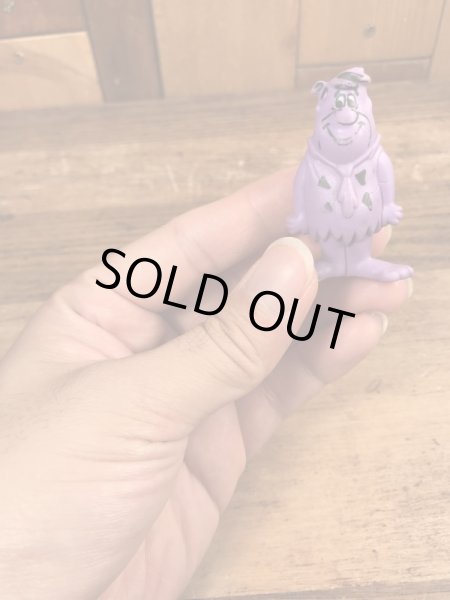 80年代頃のフリントストーンのフレッドのヴィンテージのラバーフィギュア