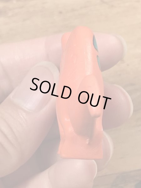 90年代頃のフリントストーンの恐竜のビンテージのPVCフィギュア