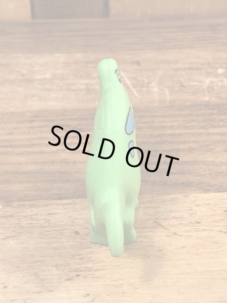 90年代頃のフリントストーンの恐竜のビンテージのPVCフィギュア