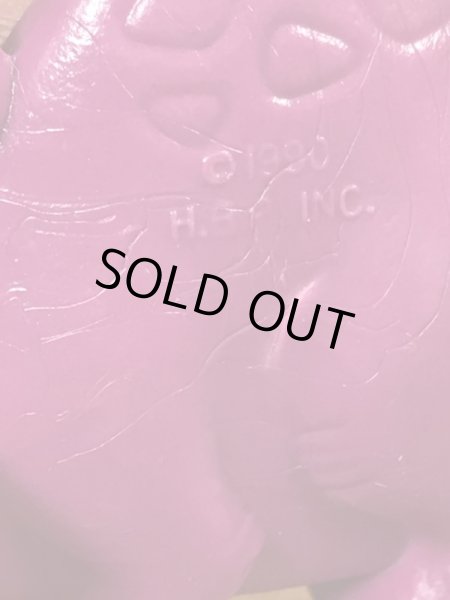 90年代頃のフリントストーンの恐竜のビンテージのPVCフィギュア