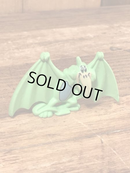 90年代頃のフリントストーンの恐竜のビンテージのPVCフィギュア