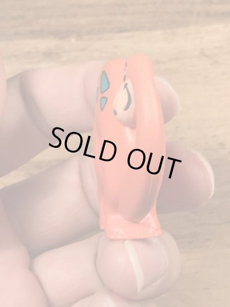 90年代頃のフリントストーンの恐竜のビンテージのPVCフィギュア