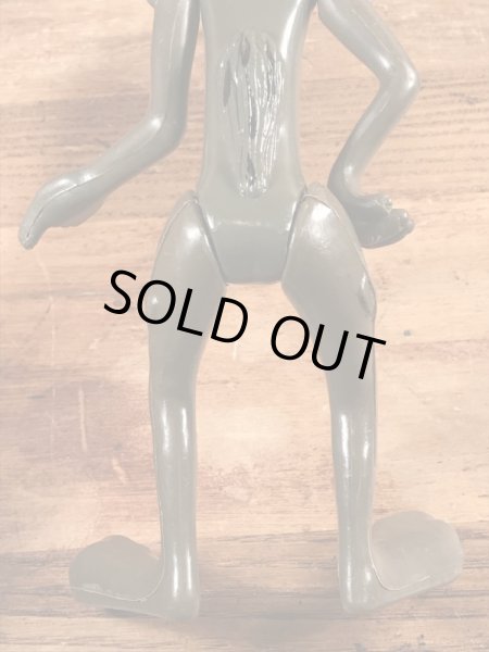 60年代頃のルーニーテューンズのワイリーコヨーテのヴィンテージのフィギュア