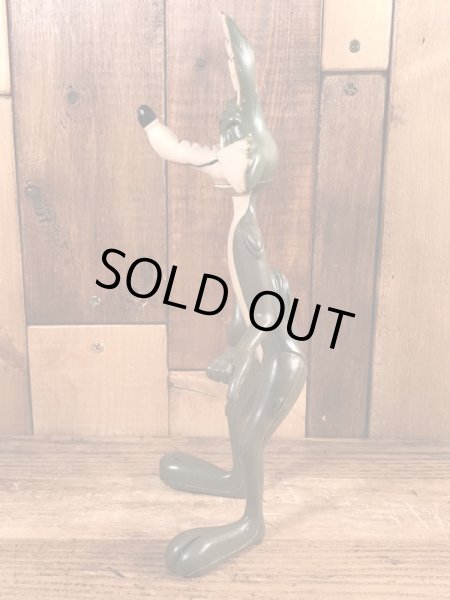 60年代頃のルーニーテューンズのワイリーコヨーテのヴィンテージのフィギュア