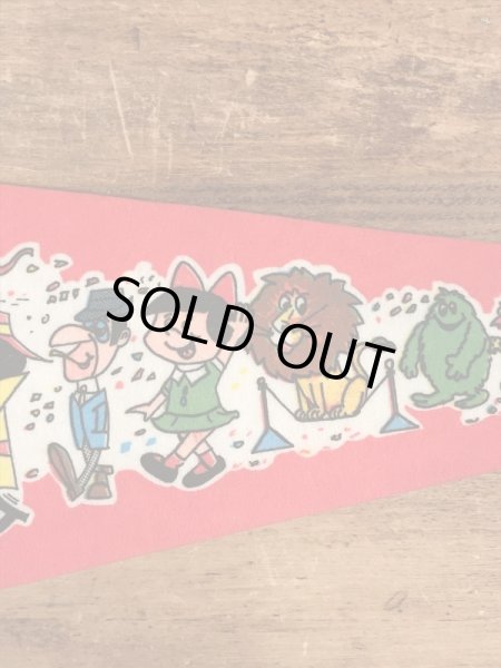 80年代のボゾザクラウンのビンテージのペナント