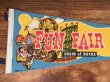 60年代のFun Fair Parkのビンテージのペナント