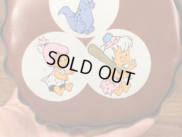 70年代のフリントストーンのビンテージの子供用ポーチ