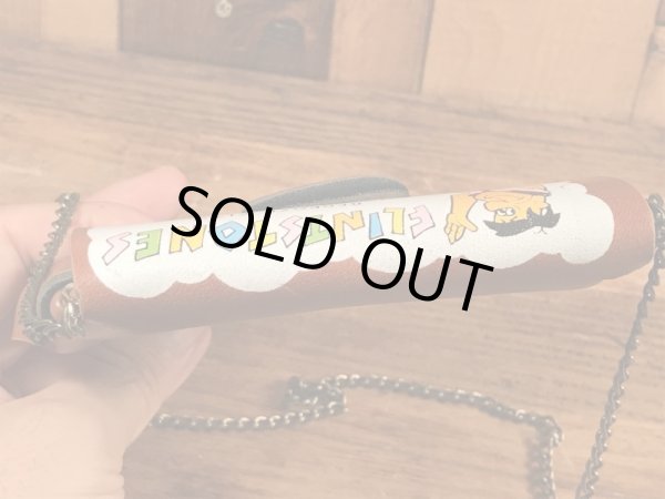 70年代のフリントストーンのビンテージの子供用ポーチ