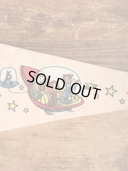 80年代のハンナバーベラのグレートアメリカのビンテージのペナント