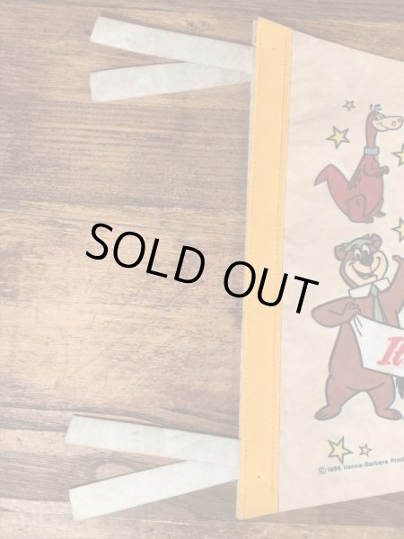 80年代のハンナバーベラのグレートアメリカのビンテージのペナント