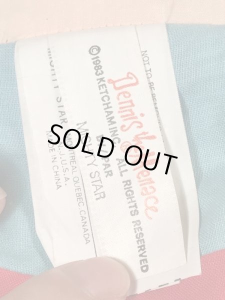 80年代のわんぱくデニスのビンテージのビーンバッグドール