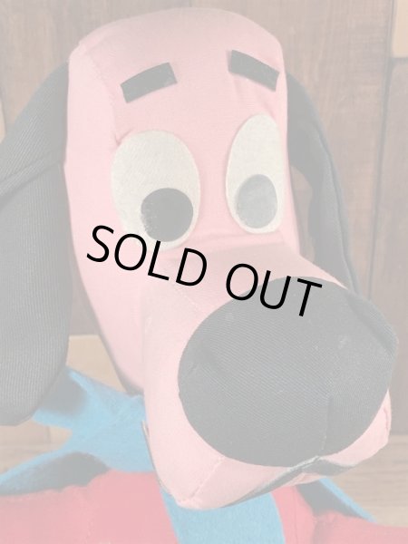 70年代のアンダードッグのビンテージのぬいぐるみ