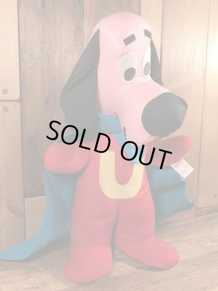 70年代のアンダードッグのビンテージのぬいぐるみ