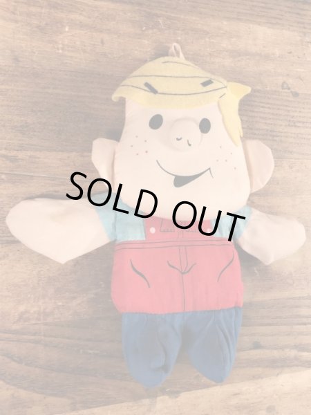 80年代のわんぱくデニスのビンテージのビーンバッグドール