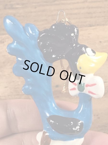 70年代のルーニーテューンズのロードランナーのビンテージのオーナメント