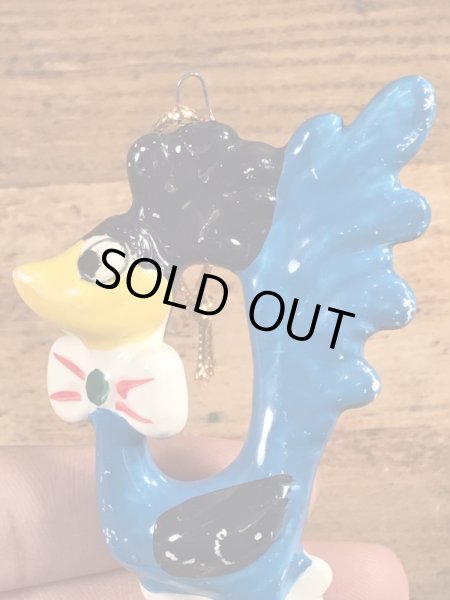 70年代のルーニーテューンズのロードランナーのビンテージのオーナメント