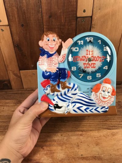 画像3: Howdy Doody Talking Alarm Clock　ハウディードゥーディー　ビンテージ　アラームクロック　置き時計　70年代