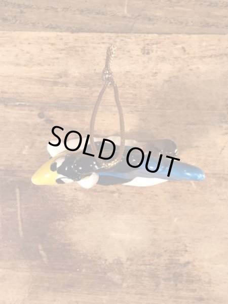 70年代のルーニーテューンズのロードランナーのビンテージのオーナメント