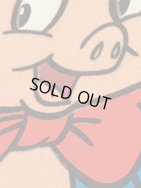 ルーニーテューンズのポーキーピッグのヴィンテージ雑貨