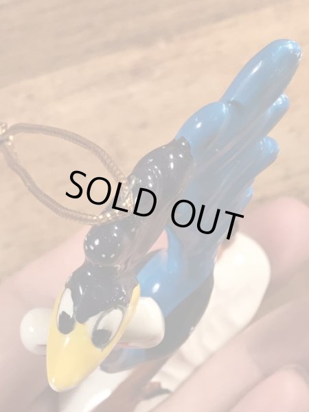 70年代のルーニーテューンズのロードランナーのビンテージのオーナメント