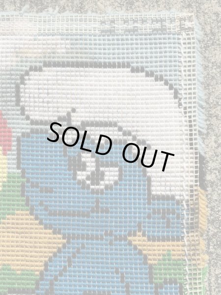 70年代のスマーフのビンテージのラグマット