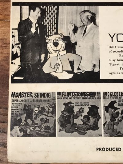 画像1: The Flintstones Goldi Rocks And The Three Bearosauruses LP Record　フリントストーン　ビンテージ　レコード　ハンナバーベラ　60年代
