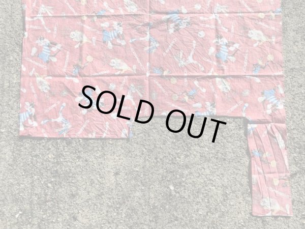 ワーナーブラザーズのルーニーテューンズのビンテージの端切れ布