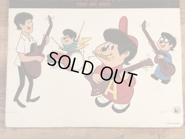 60年代のチップマンクスのビンテージのレコード