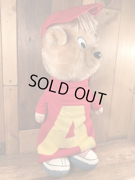 80年代のアルビンとチップマンクスのビンテージのトーキングドール