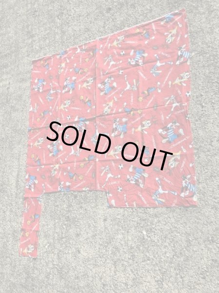 ワーナーブラザーズのルーニーテューンズのビンテージの端切れ布