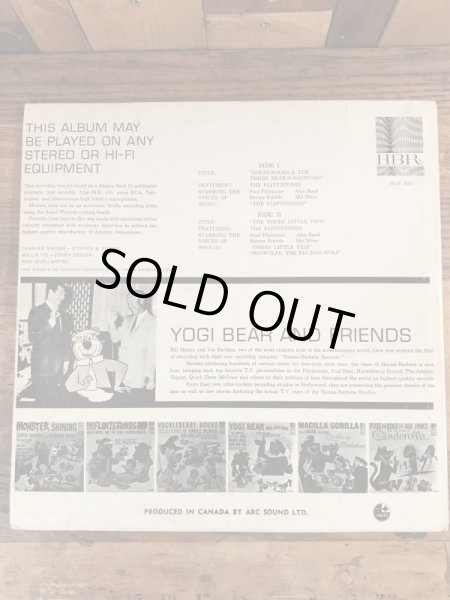 60年代のフリントストーンのヴィンテージのレコード