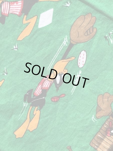 ルーニーテューンズのダフィーダックのビンテージの端切れ生地