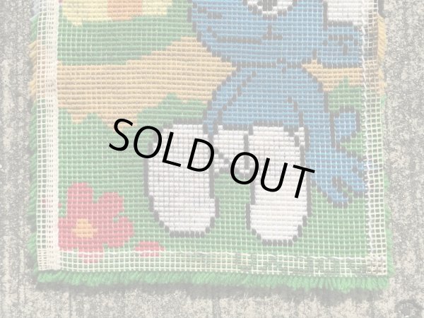 70年代のスマーフのビンテージのラグマット