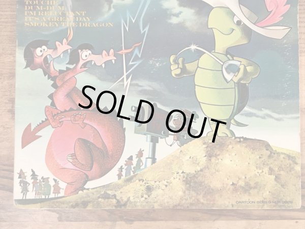 60年代のハンナバーベラの突貫カメ君のビンテージのレコード