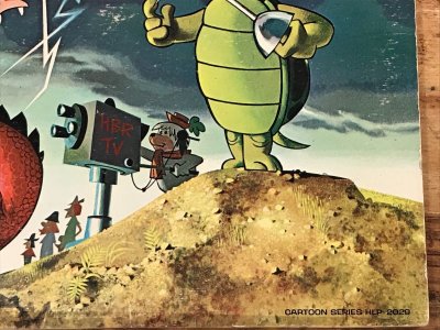 画像1: The Reluctant Dragon Starring Touche' Turtle & Dum-Dum LP Record　突貫カメ君　ビンテージ　レコード　ハンナバーベラ　60年代