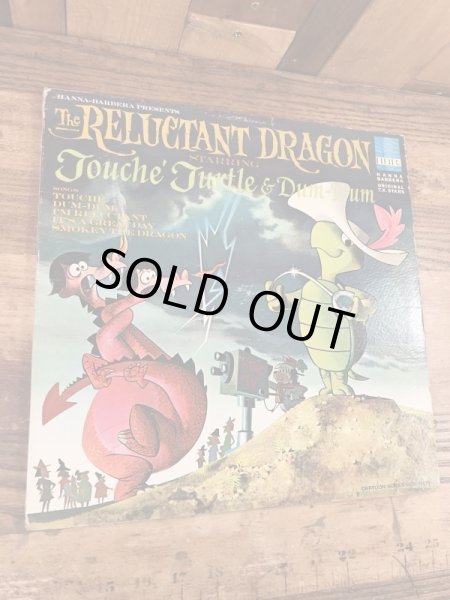 60年代のハンナバーベラの突貫カメ君のビンテージのレコード