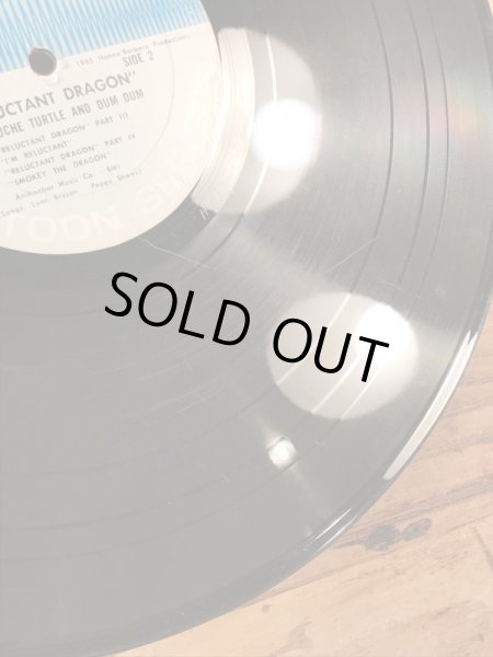 60年代のハンナバーベラの突貫カメ君のビンテージのレコード