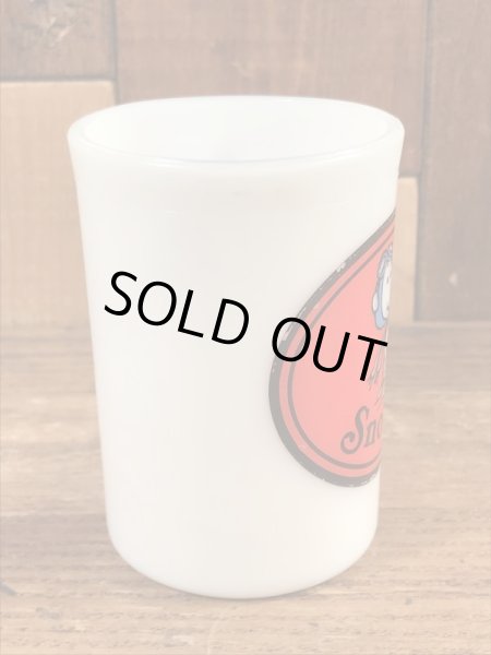 60年代のスヌーピーのビンテージのソープマグカップ