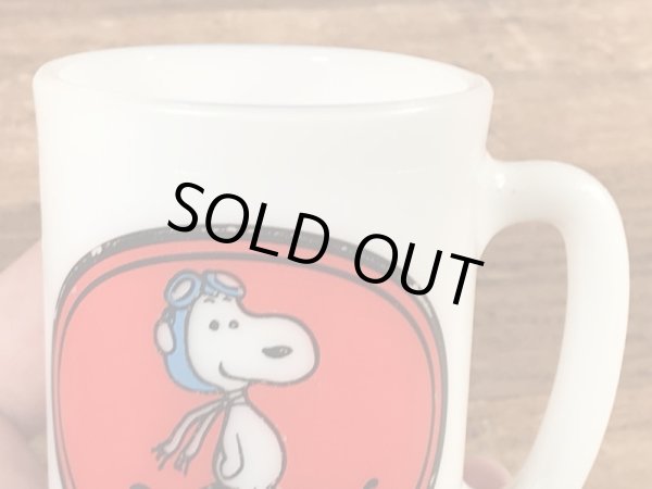 60年代のスヌーピーのビンテージのソープマグカップ