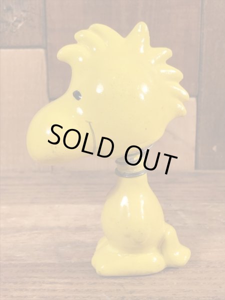 スヌーピーのウッドストックのヴィンテージのおもちゃ