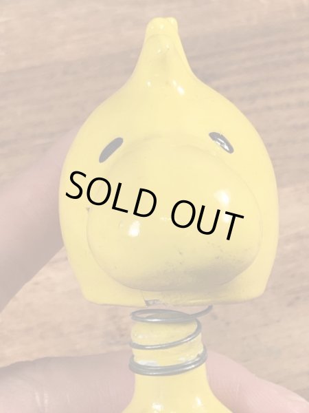 70年代のスヌーピーのウッドストックのビンテージのボビングヘッド