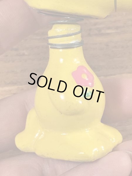 スヌーピーのウッドストックのヴィンテージのおもちゃ