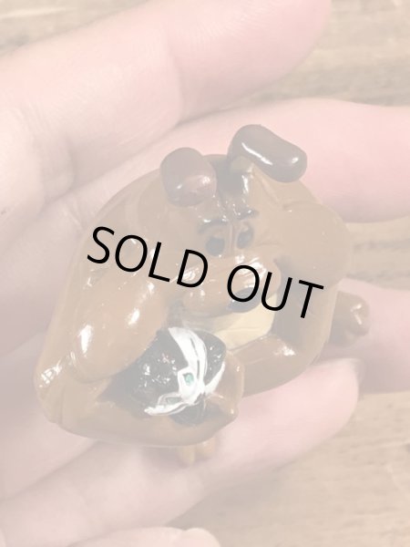 90年代のルーニーテューンズのマークアントニーとプッシーフットのビンテージのPVCフィギュア